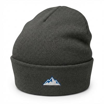 Embroidered Beanie — Cuffed