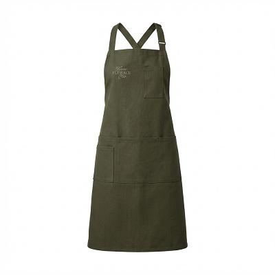 Barista Bib Apron — Full Length