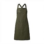 Barista Bib Apron — Full Length