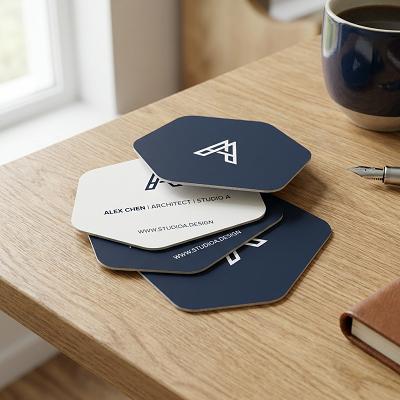 Die-Cut Business Card — Custom Shape