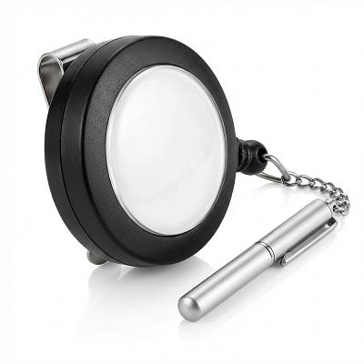 Retractable Badge Reel with Pen