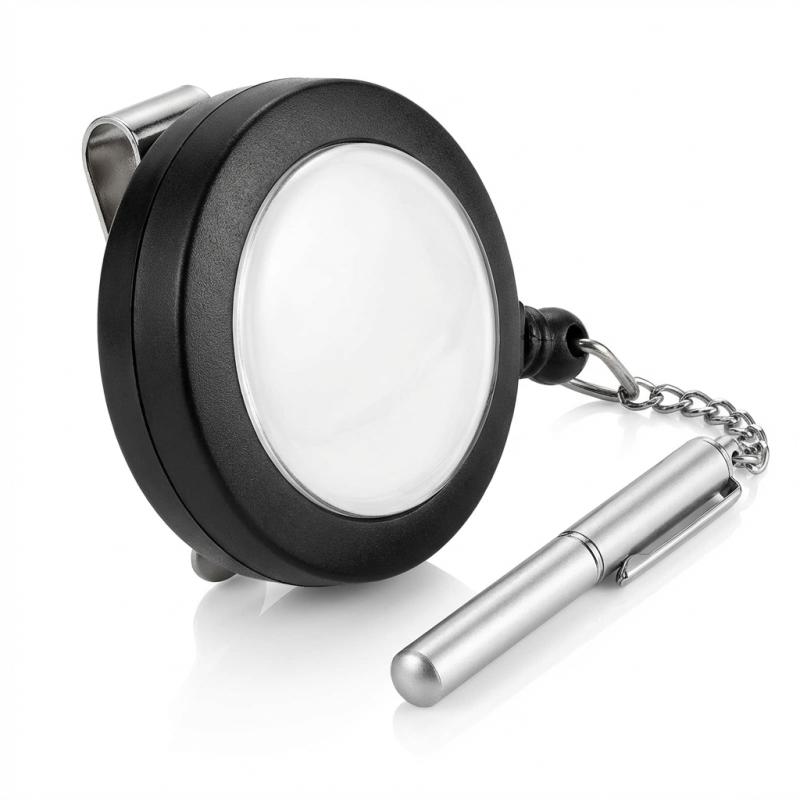 Retractable Badge Reel with Pen