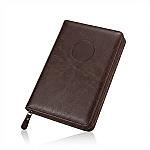 Executive Leather Journal — Zippered