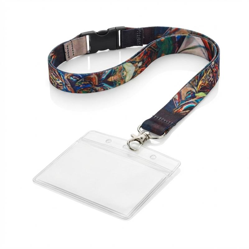 Custom Lanyard with Badge Holder