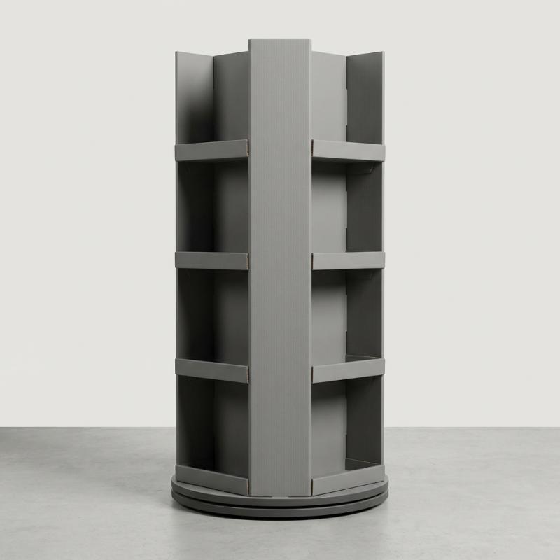 Rotating Floor Display — 4 Sided