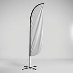 Custom Feather Flag — 12ft