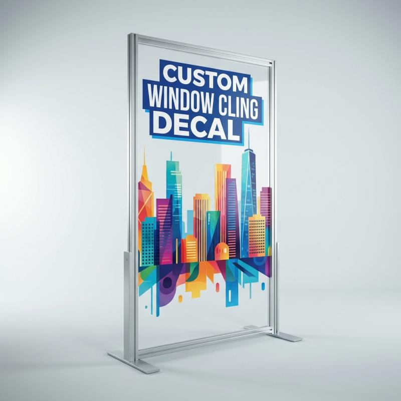 Custom Window Cling Decal