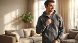 Zip-Up Hoodie — Full Zip