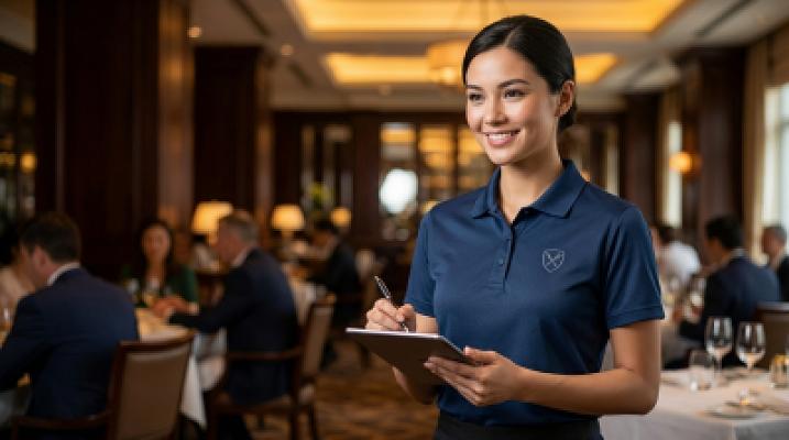 Hospitality Uniform Polo — alternate view