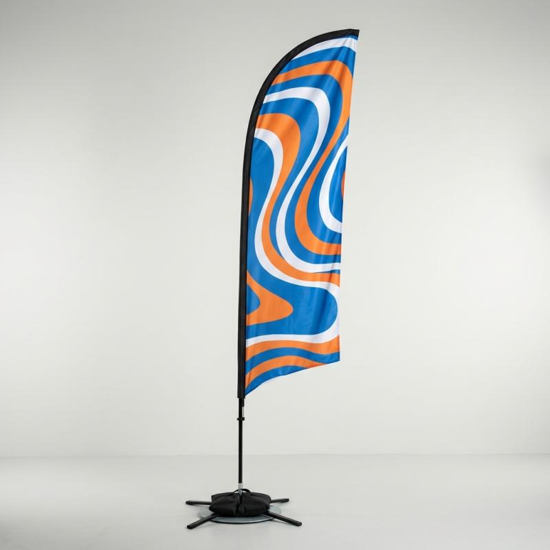 Custom Feather Flag — 12ft