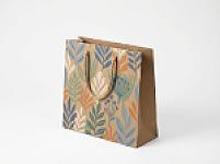Kraft Shopping Bag with Rope Handles