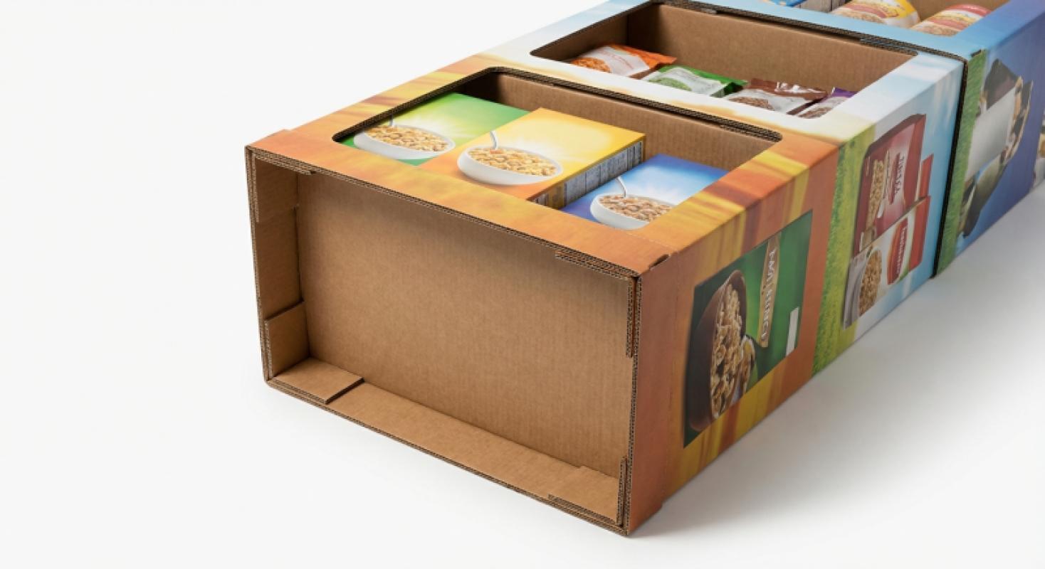 Freestanding Floor Display Unit