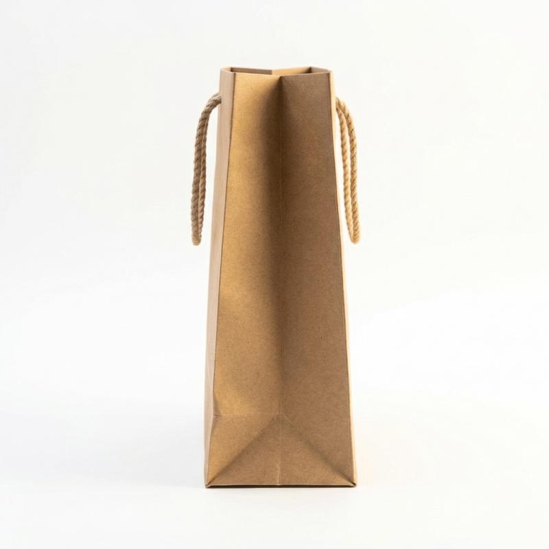 Kraft Shopping Bag with Rope Handles