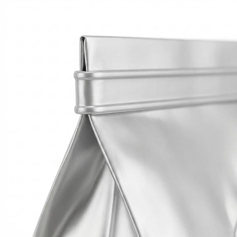 Flat Bottom Coffee Pouch — Tin Tie