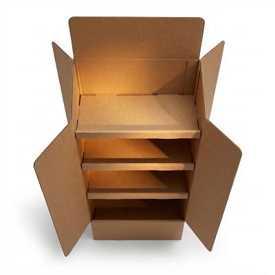 Wing Panel End-Cap Display — alternate view