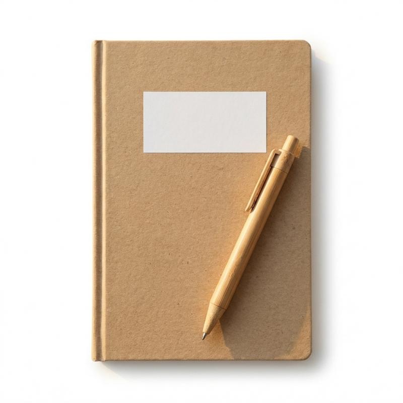 Recycled Notebook with Pen