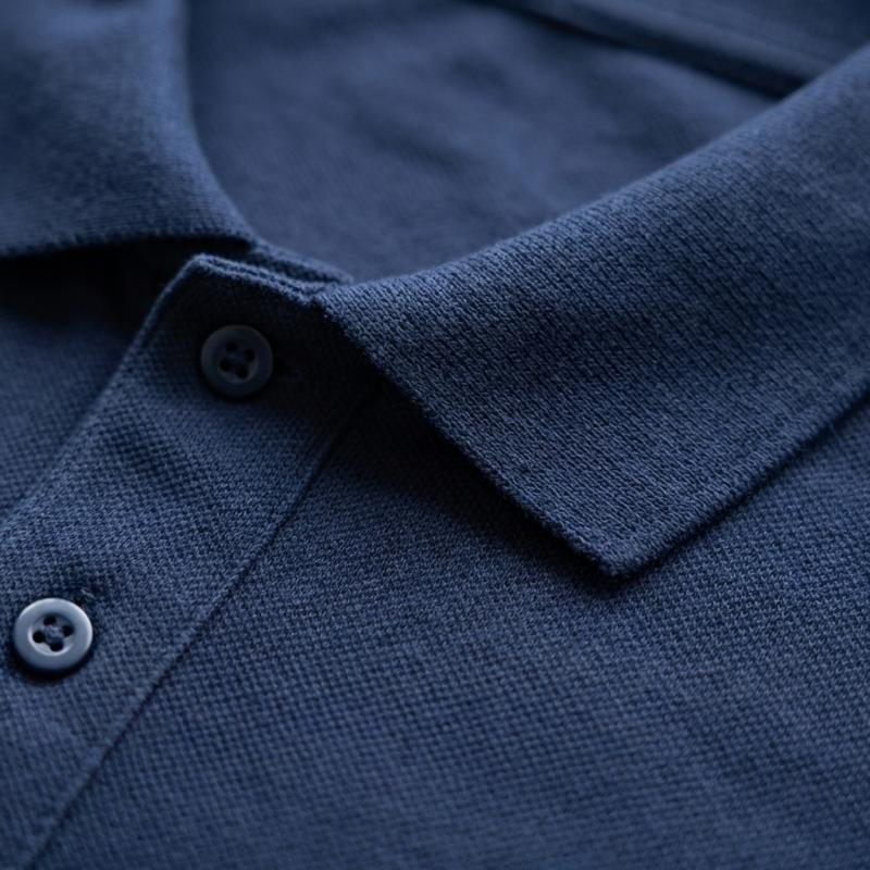 Cotton Pique Polo — Embroidered