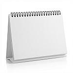 Branded Desk Calendar — 12 Month