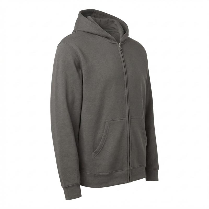 Zip-Up Hoodie — Full Zip