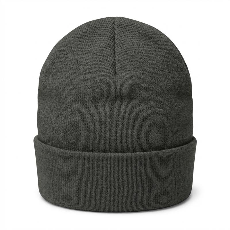 Embroidered Beanie — Cuffed