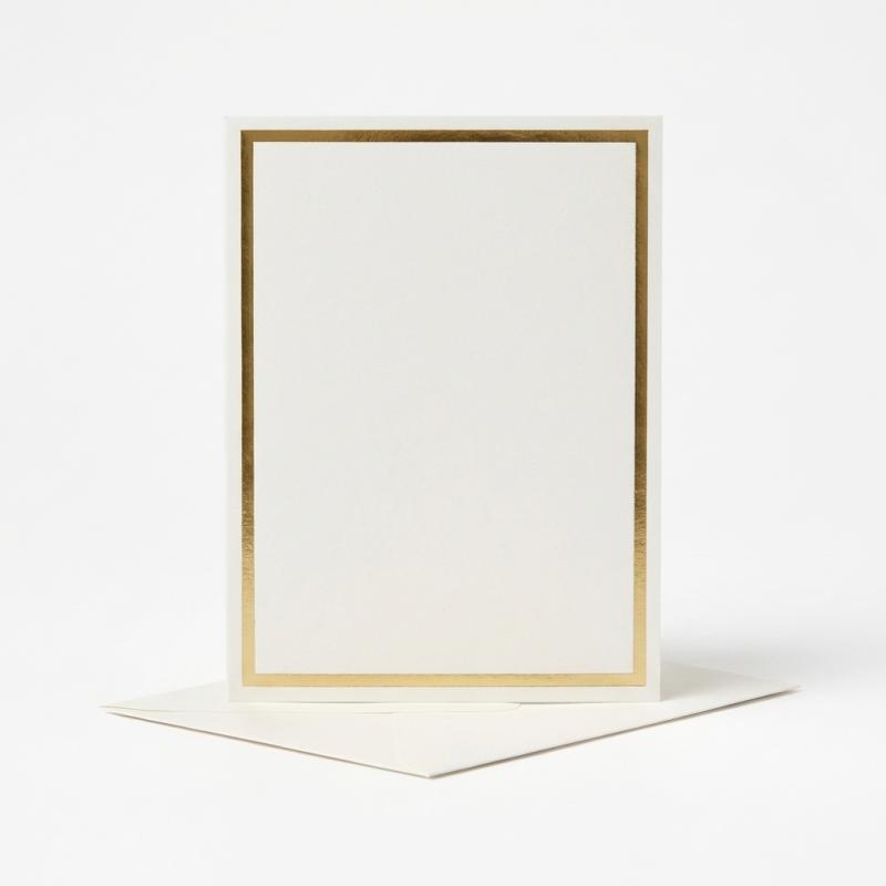 Foil-Stamped Notecard Set