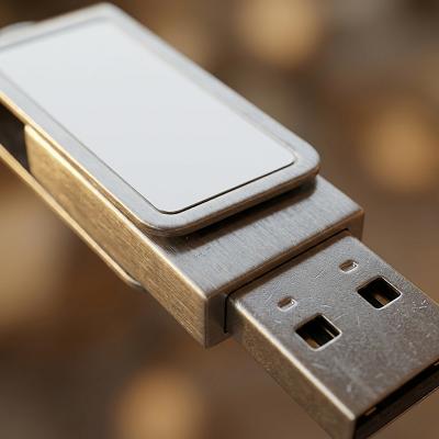 Custom Logo USB Flash Drive — 16GB — alternate view