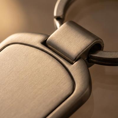 Custom Metal Keychain with Logo — alternate view