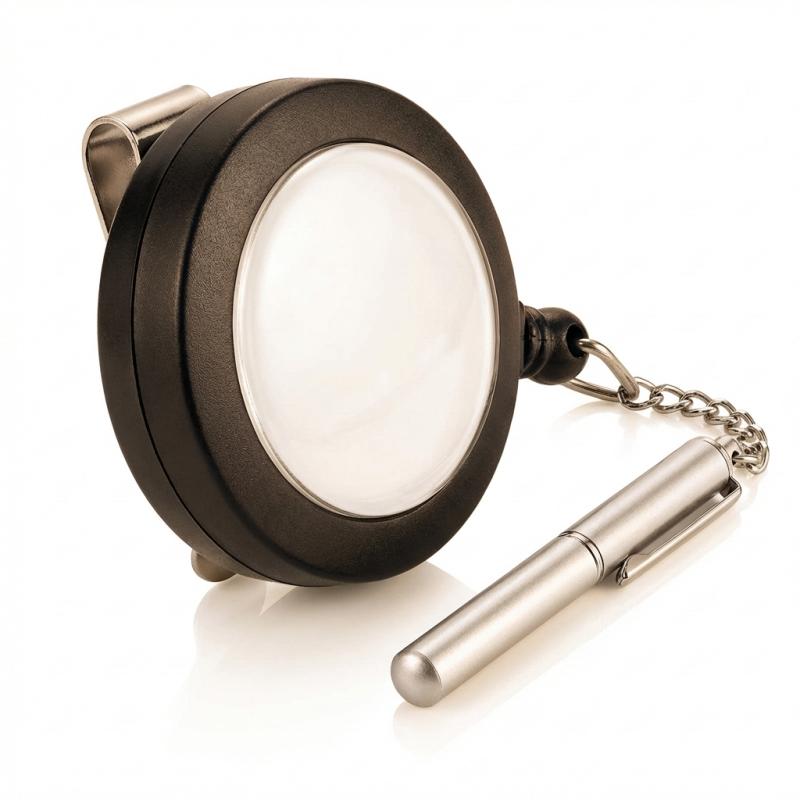Retractable Badge Reel with Pen