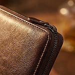 Executive Leather Journal — Zippered