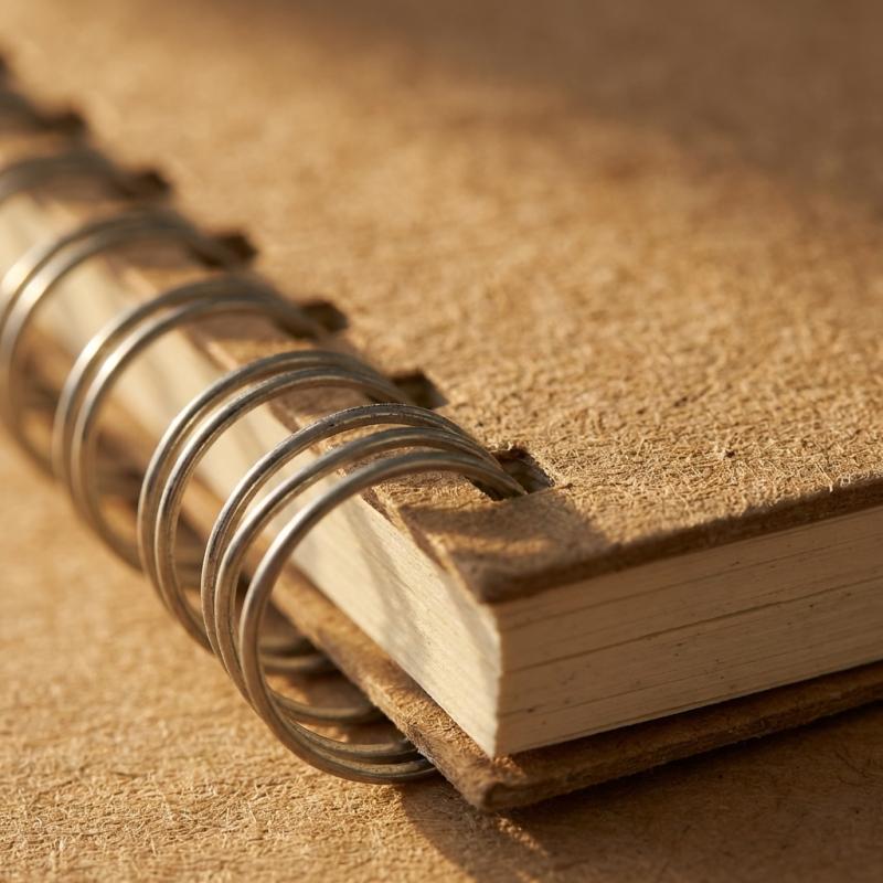 Spiral Notebook — Recycled Cover