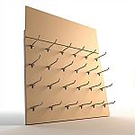 Pegboard Display Hook Set