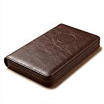 Executive Leather Journal — Zippered