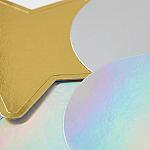 Metallic Finish Stickers